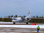 Самолёт Ан-24 авиакомпании «ИрАэро» в аэропорту Усть-Илимска